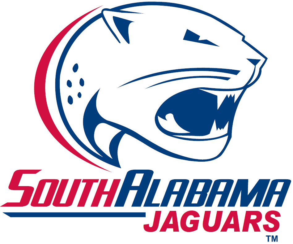 South Alabama Jaguars 2008-Pres Primary Logo diy DTF decal sticker